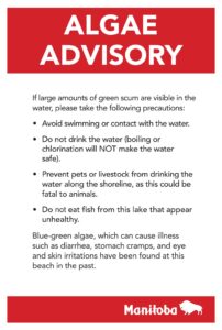 algae advisory